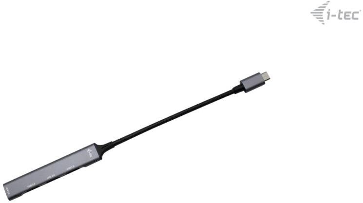 USB Hub i-tec USB-C Metal HUB 1x USB 3.0 + 3x USB 2.0 ...