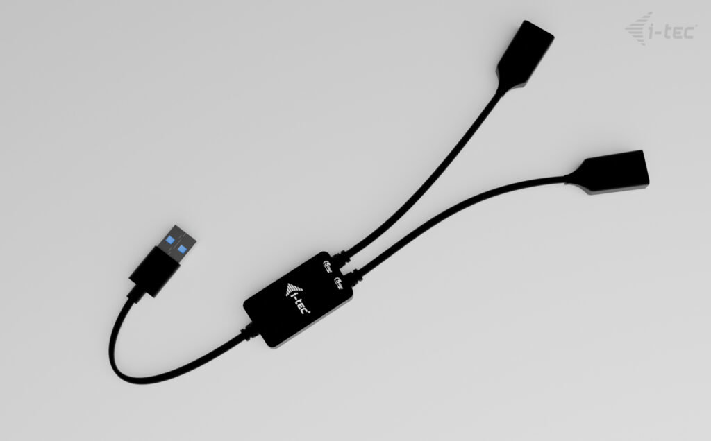 USB Hub i-tec USB-A Cable HUB 2 port (2x USB-A) ...