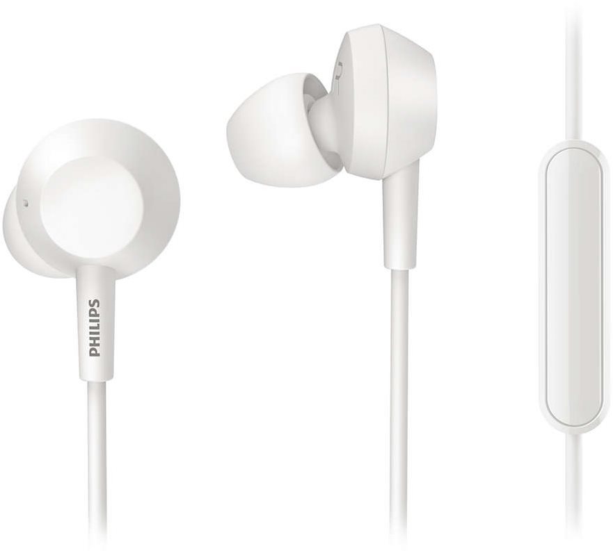 Headphones Philips TAE4105WT Lateral view