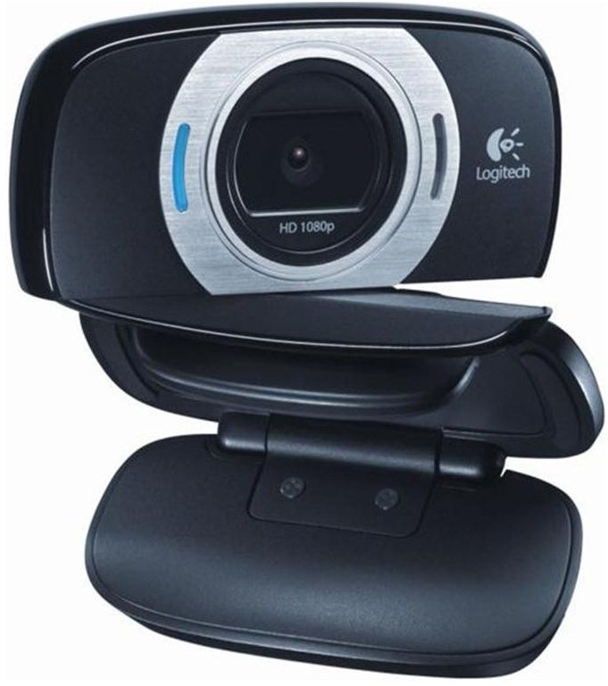 Webcam Logitech HD Webcam C615 Seitlicher Anblick