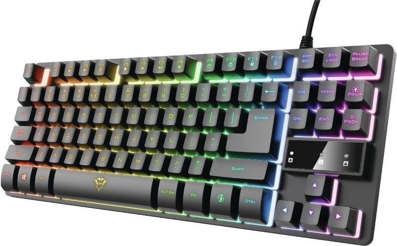Gaming Keyboard TRUST GXT 833 Thado TKL (CZ/SK) Lateral view