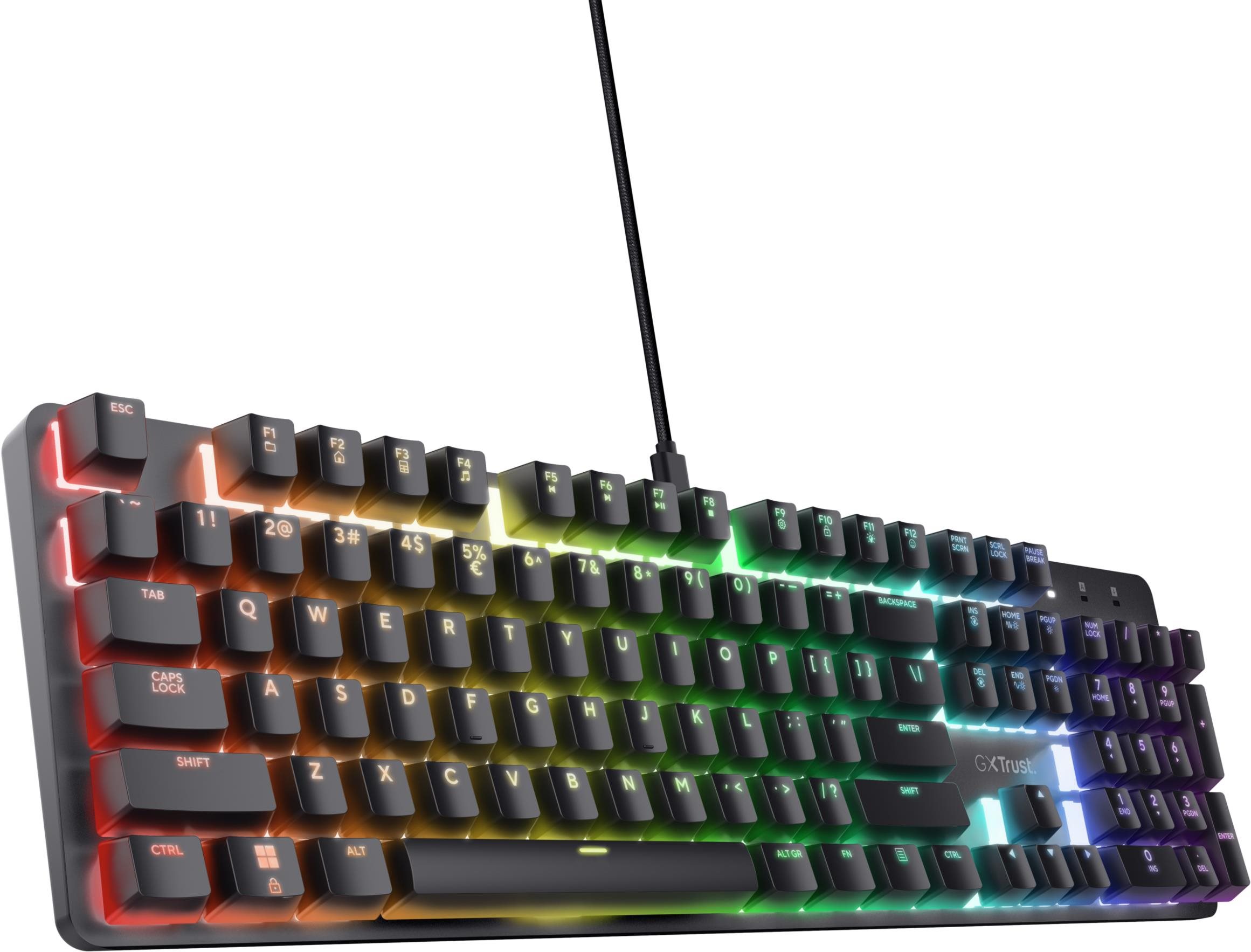 Gaming Keyboard Trust GXT871 Zora Mechanical Keyboard CZ/SK ...