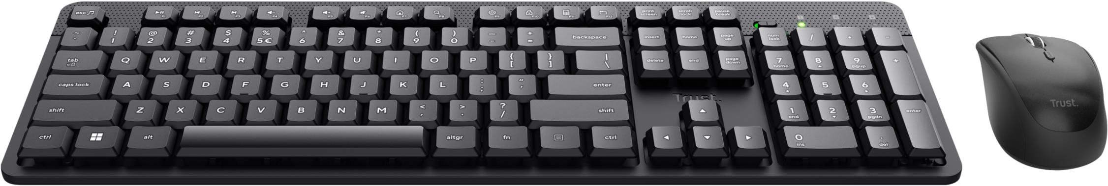 Set klávesnice a myši Trust ODY II CZ/SK ...