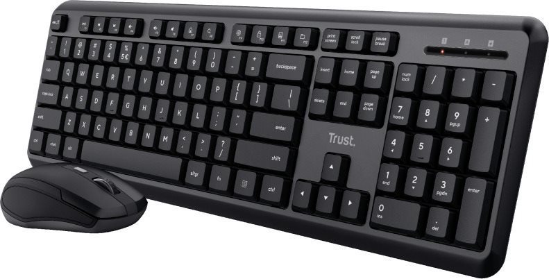 Keyboard and Mouse Set TRUST Ody Wireless Silent Set (CZ/SK) ...