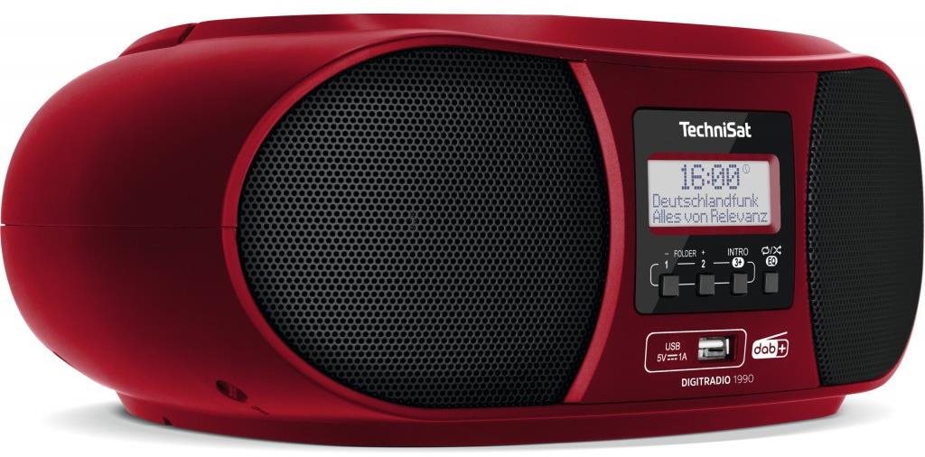 Radio TechniSat DIGITRADIO 1990 red ...