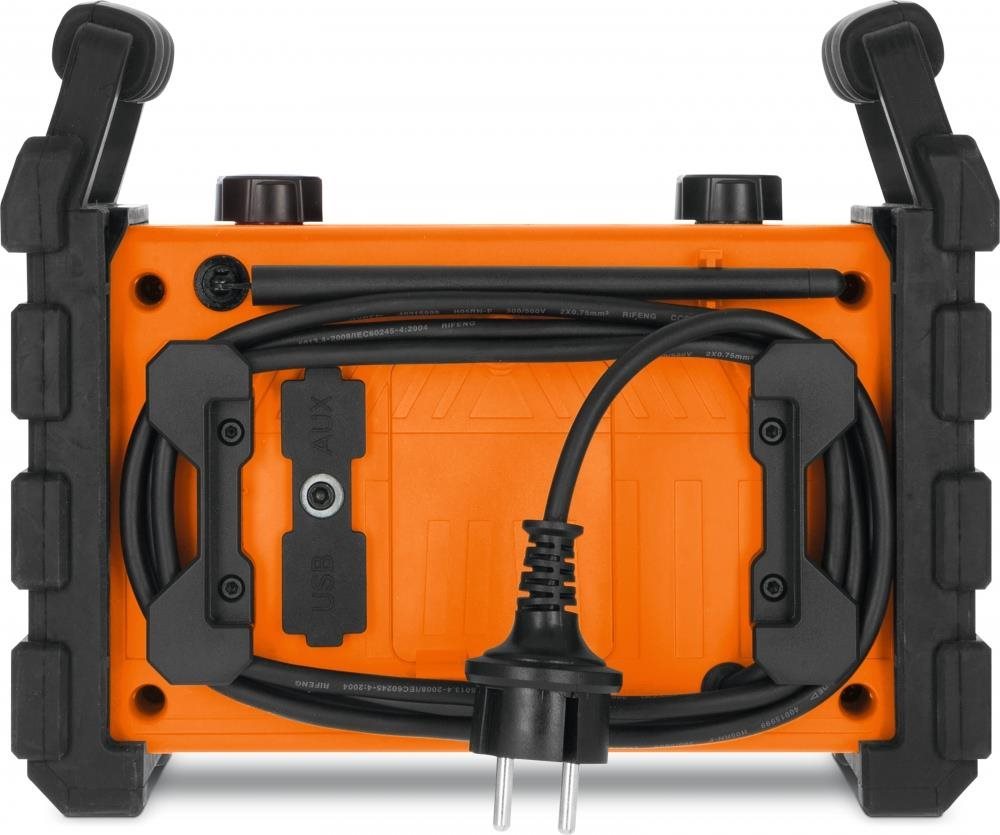 Radio TechniSat DIGITRADIO 230 Orange Back page