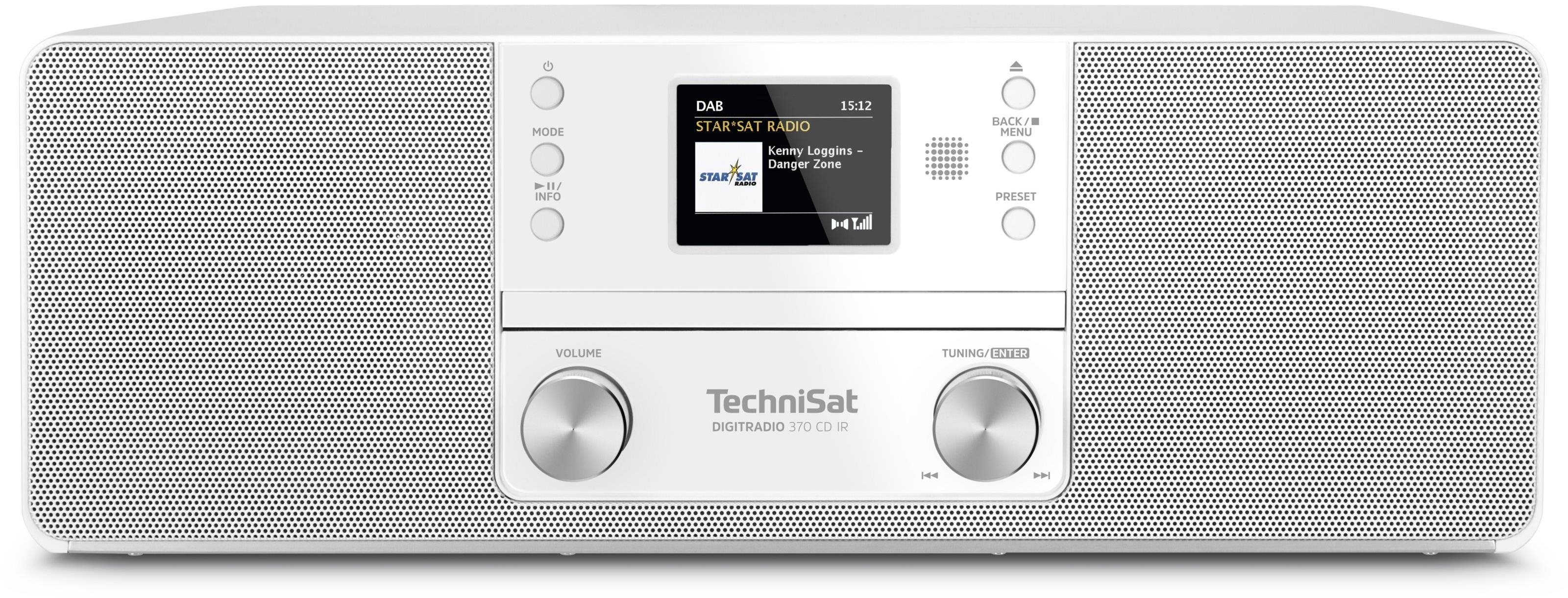 Radio TechniSat DIGITRADIO 370 CD IR, White Screen