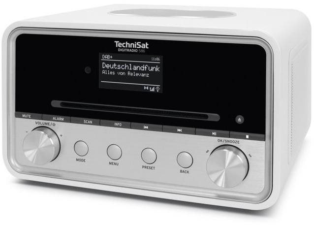 Radio TechniSat DIGITRADIO 586 white-silver ...