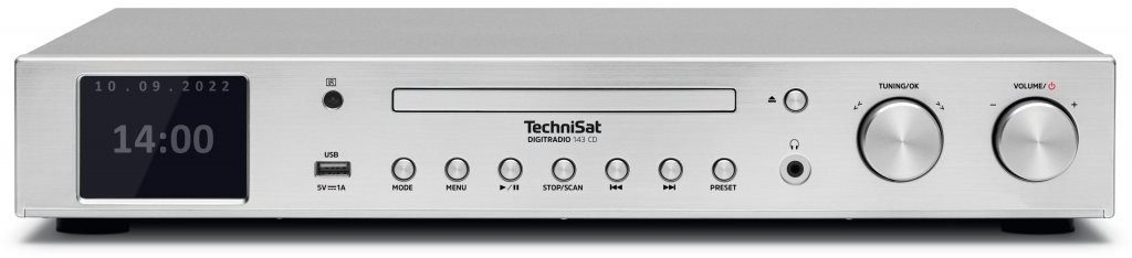 Radio TechniSat DIGITRADIO 143 CD silver (V3) Screen