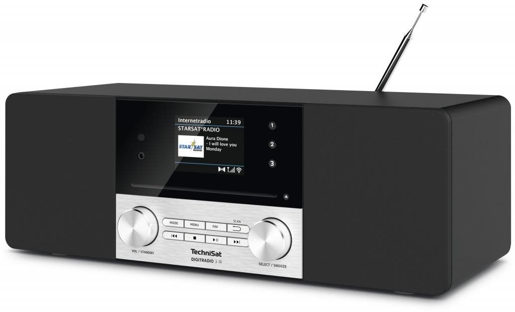 Radio TechniSat DIGITRADIO 3 IR black/silver ...
