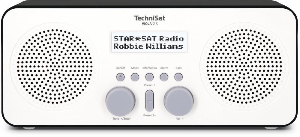 Radio TechniSat VIOLA 2 S White/Black Screen