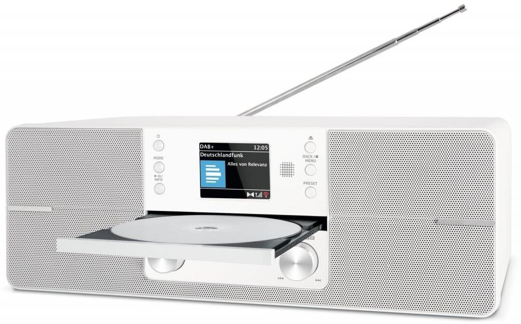Radio TechniSat DIGITRADIO 371 CD IR, white ...
