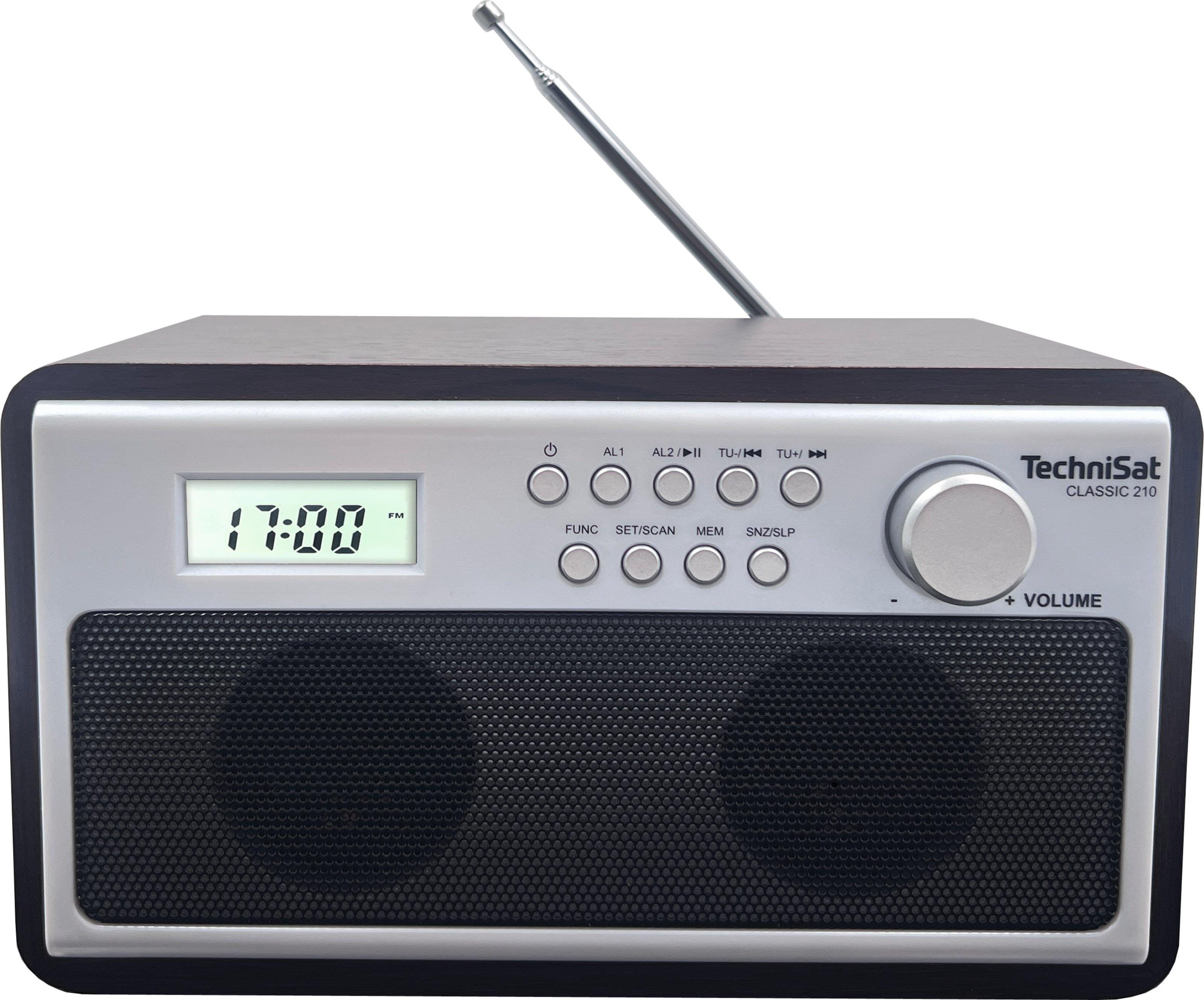 Radio TechniSat CLASSIC 210, wenge wood ...