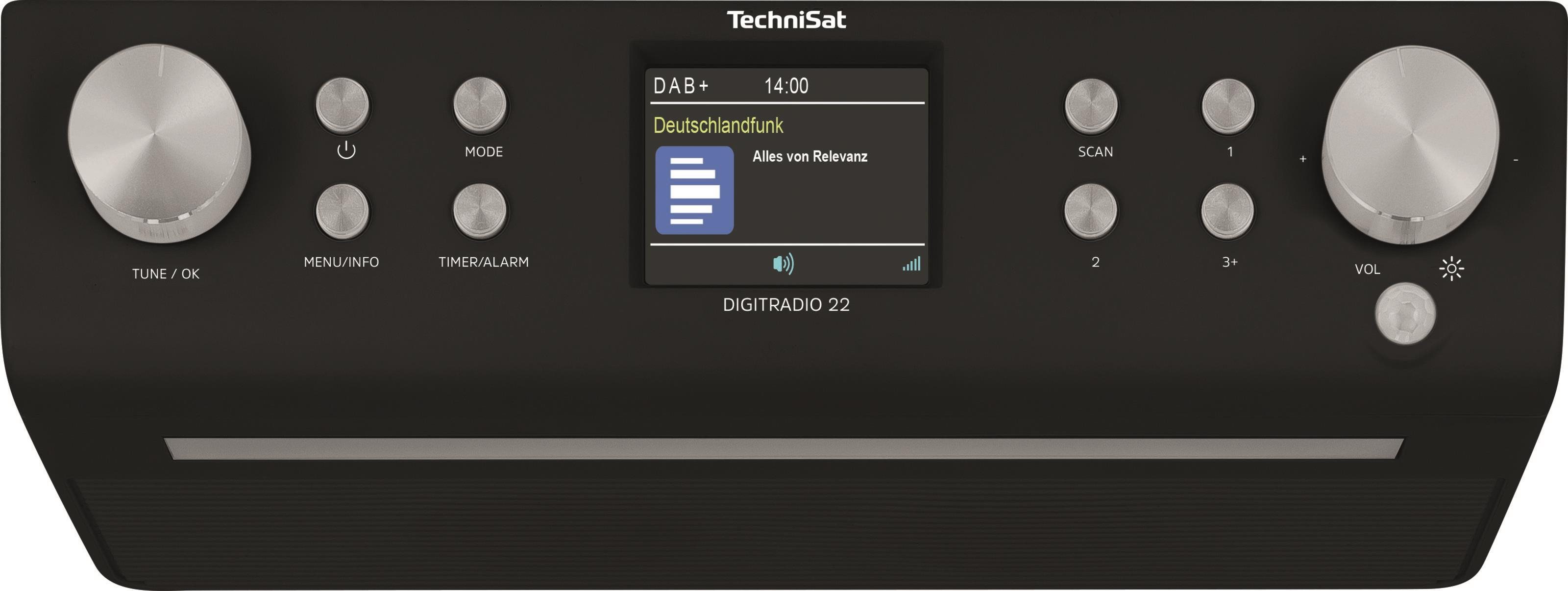 Radio TechniSat DIGITRADIO 22 black ...