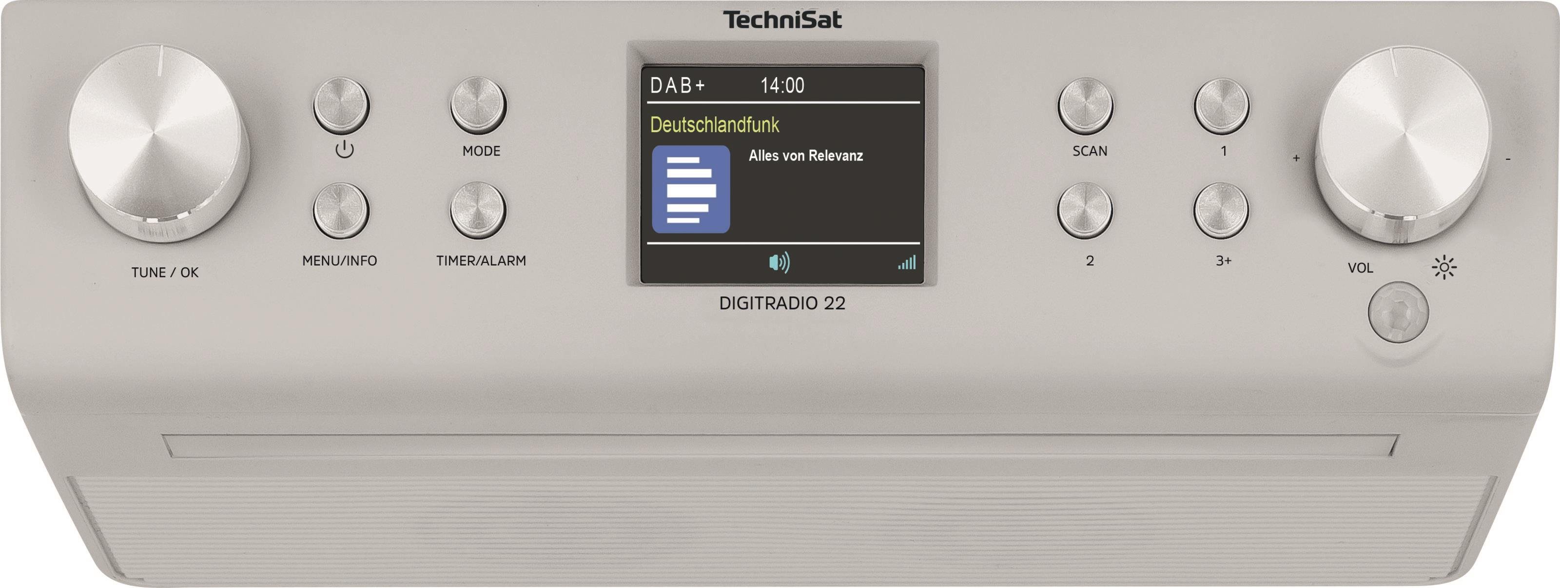 Radio TechniSat DIGITRADIO 22 silver ...
