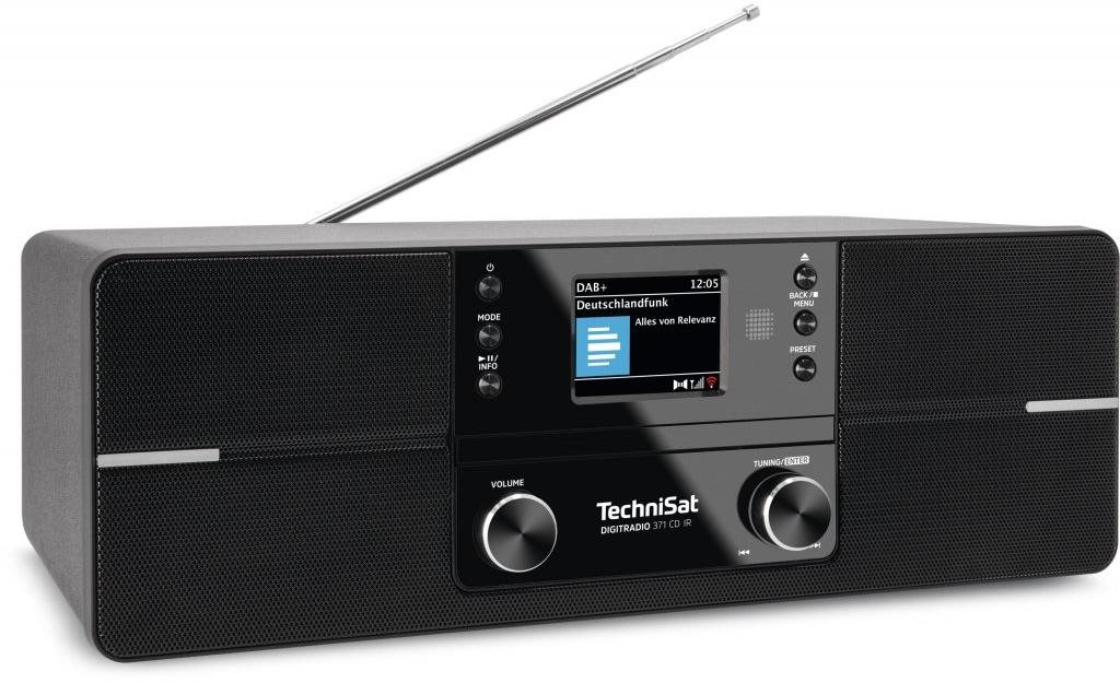 Radio TechniSat DIGITRADIO 371 CD IR, black ...