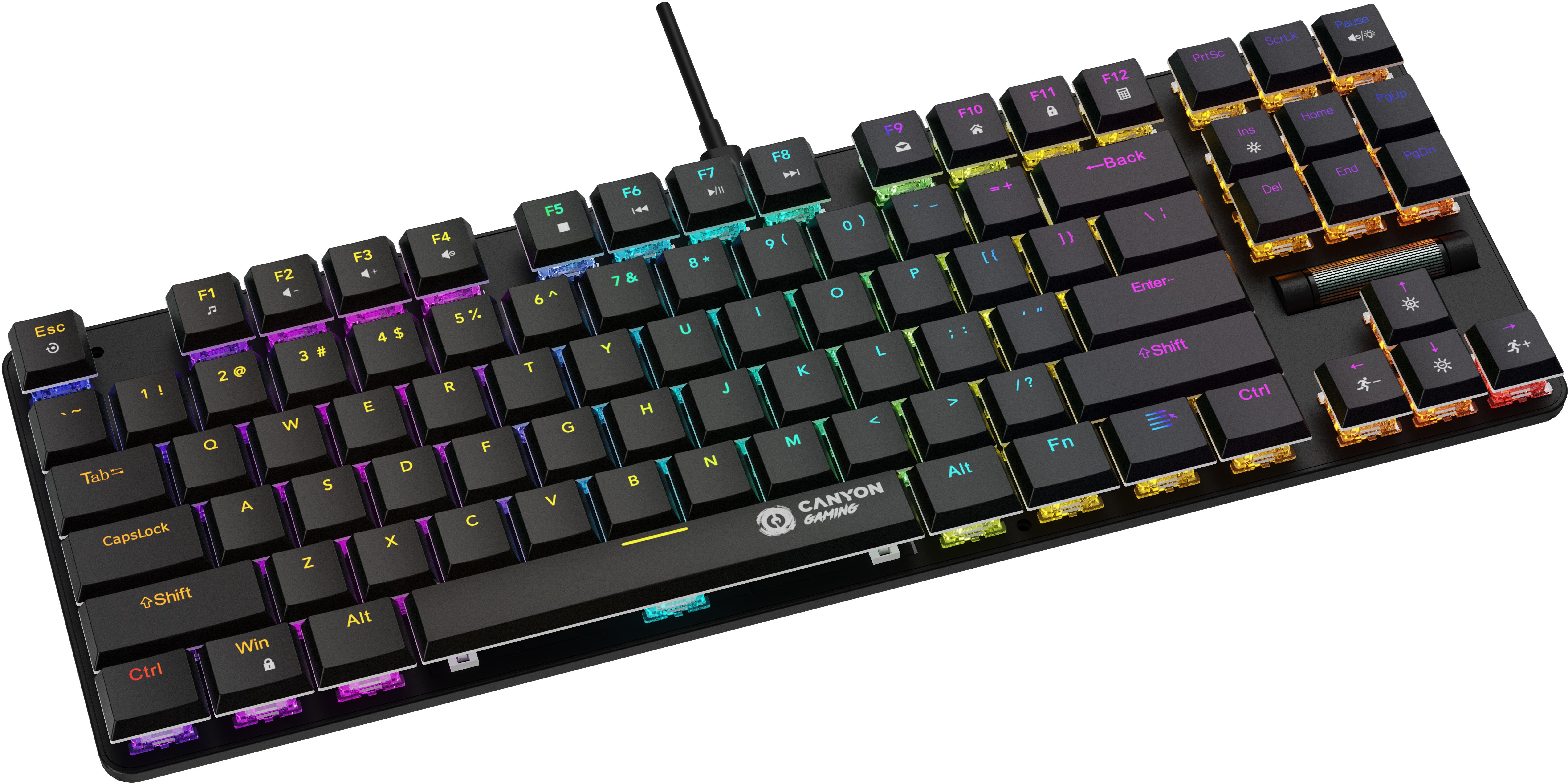 Gaming Keyboard Canyon CND-SKB50-CS - CZ ...