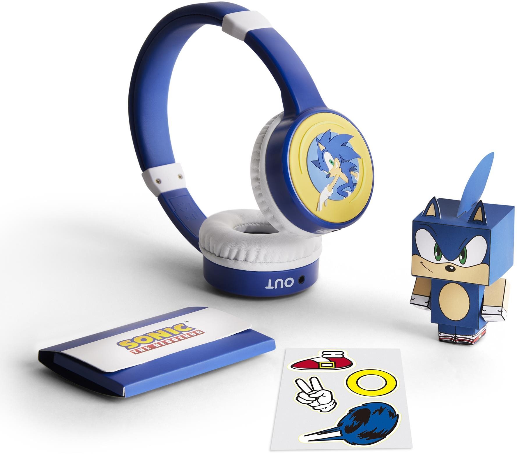 Slúchadlá Energy Sistem LOL & ROLL Sonic Kids Headphones Blue Lifestyle