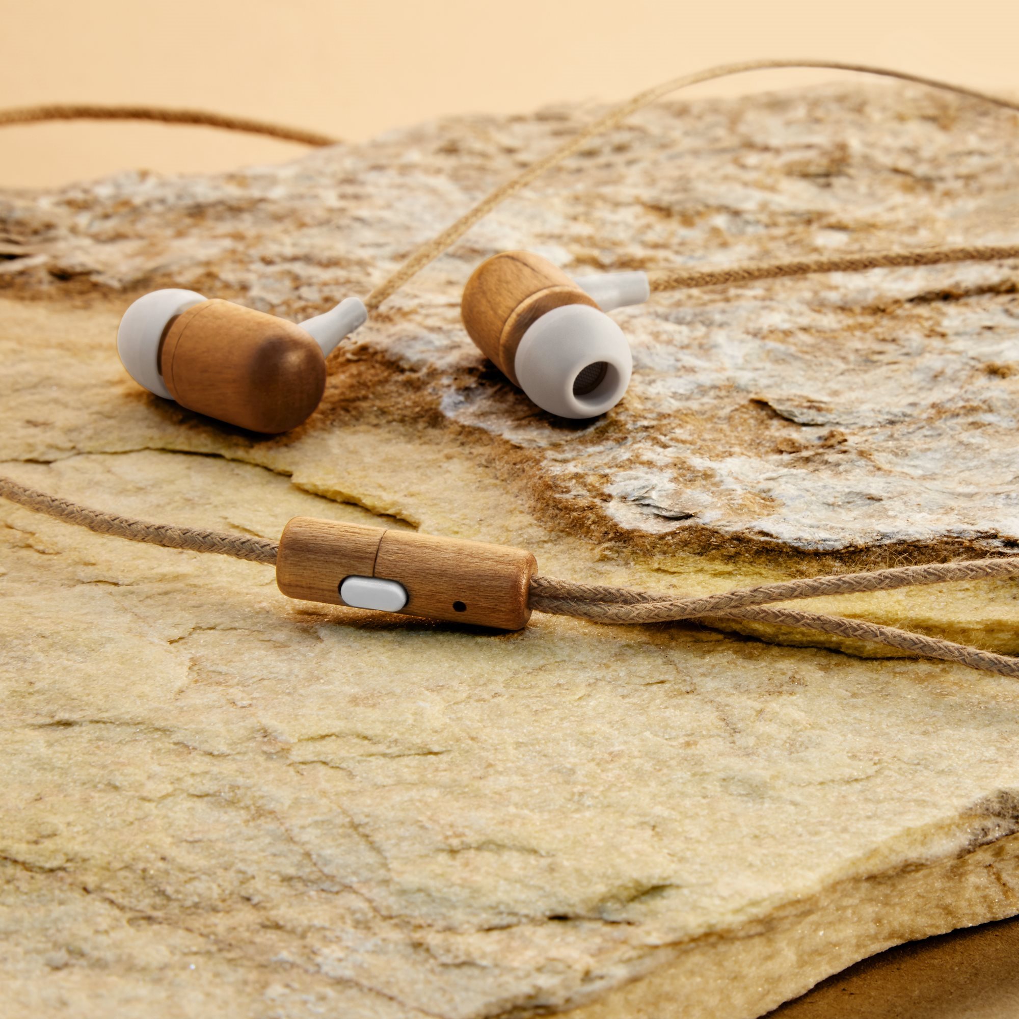 Headphones Energy System Earphones Eco Cherry Wood Lifestyle