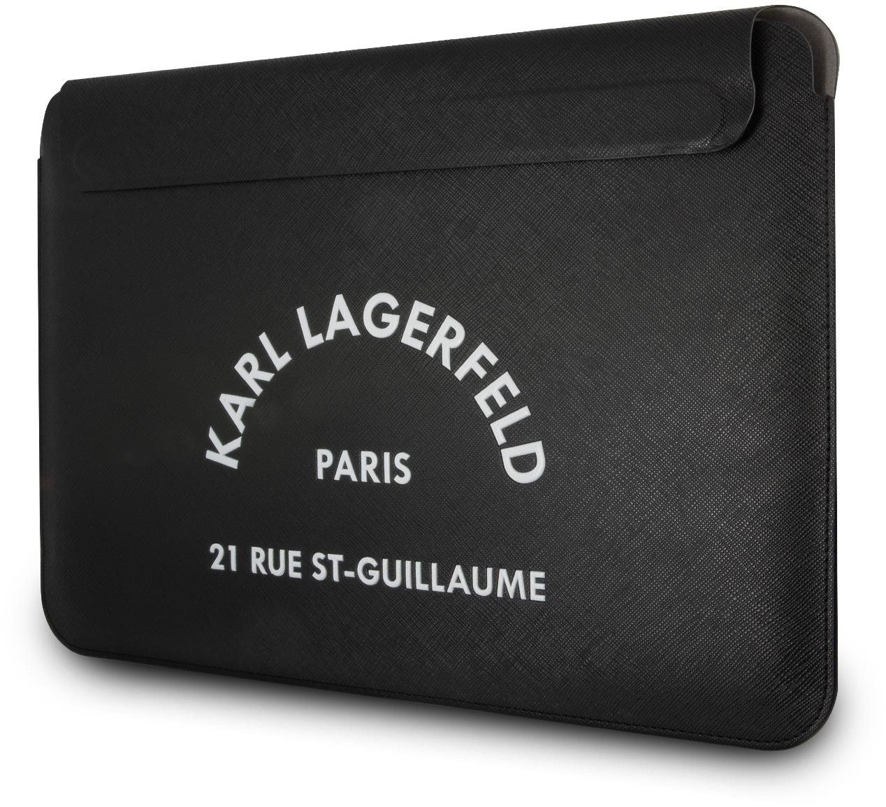 Puzdro na notebook Karl Lagerfeld Saffiano RSG Embossed Computer Sleeve 13/14
