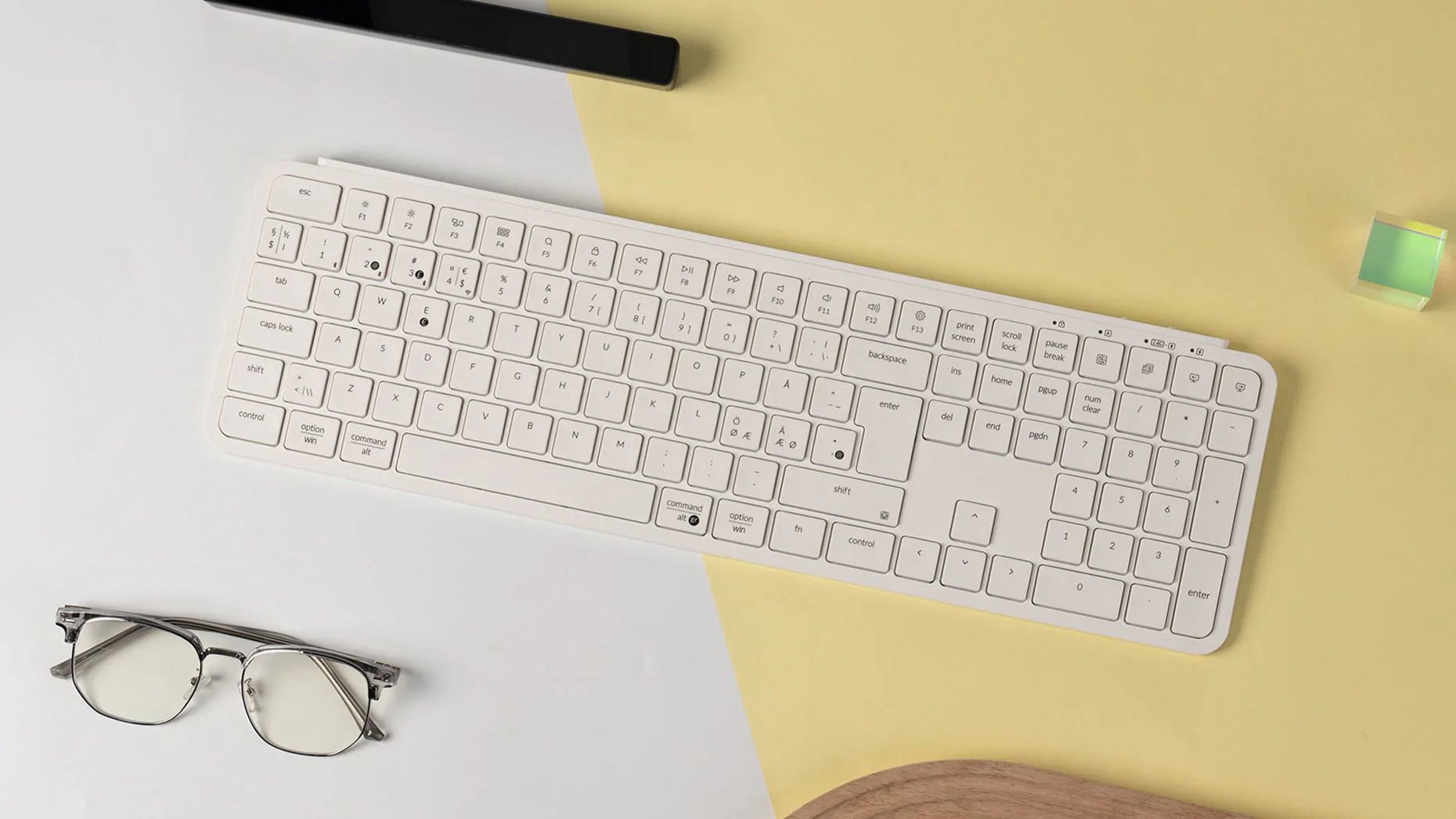 Keyboard Keychron B6 Pro, Scissor Switch White - HU ...