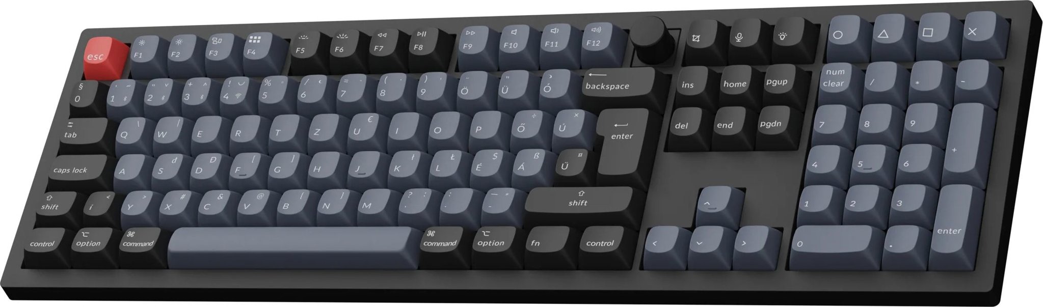 Gaming Keyboard Keychron V6 Max RGB, Gateron Jupiter Banana - HU ...