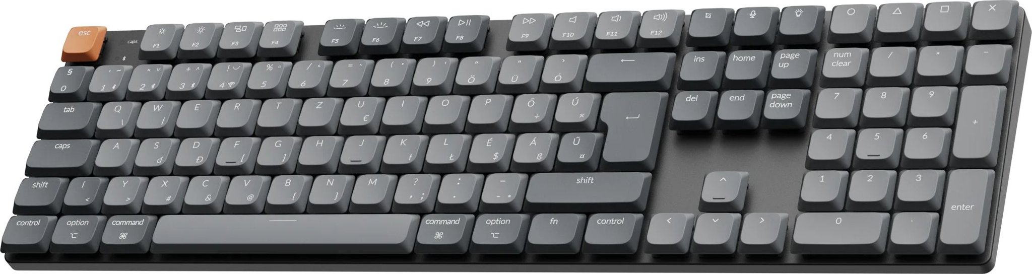 Gaming Keyboard Keychron K5 Max RGB, Low profile mechanical 2 Brown - HU ...