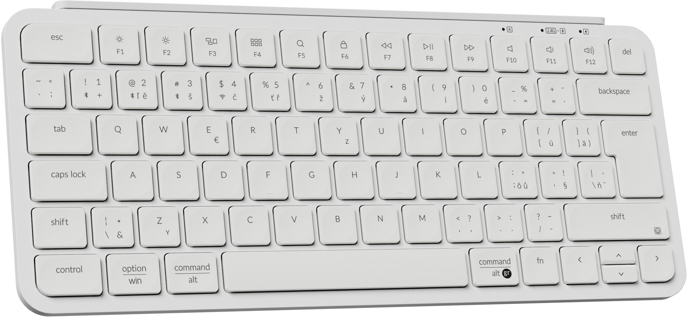 Gaming Keyboard Keychron B1 Pro Wireless Keyboard - Ivory White, CZ/SK ...