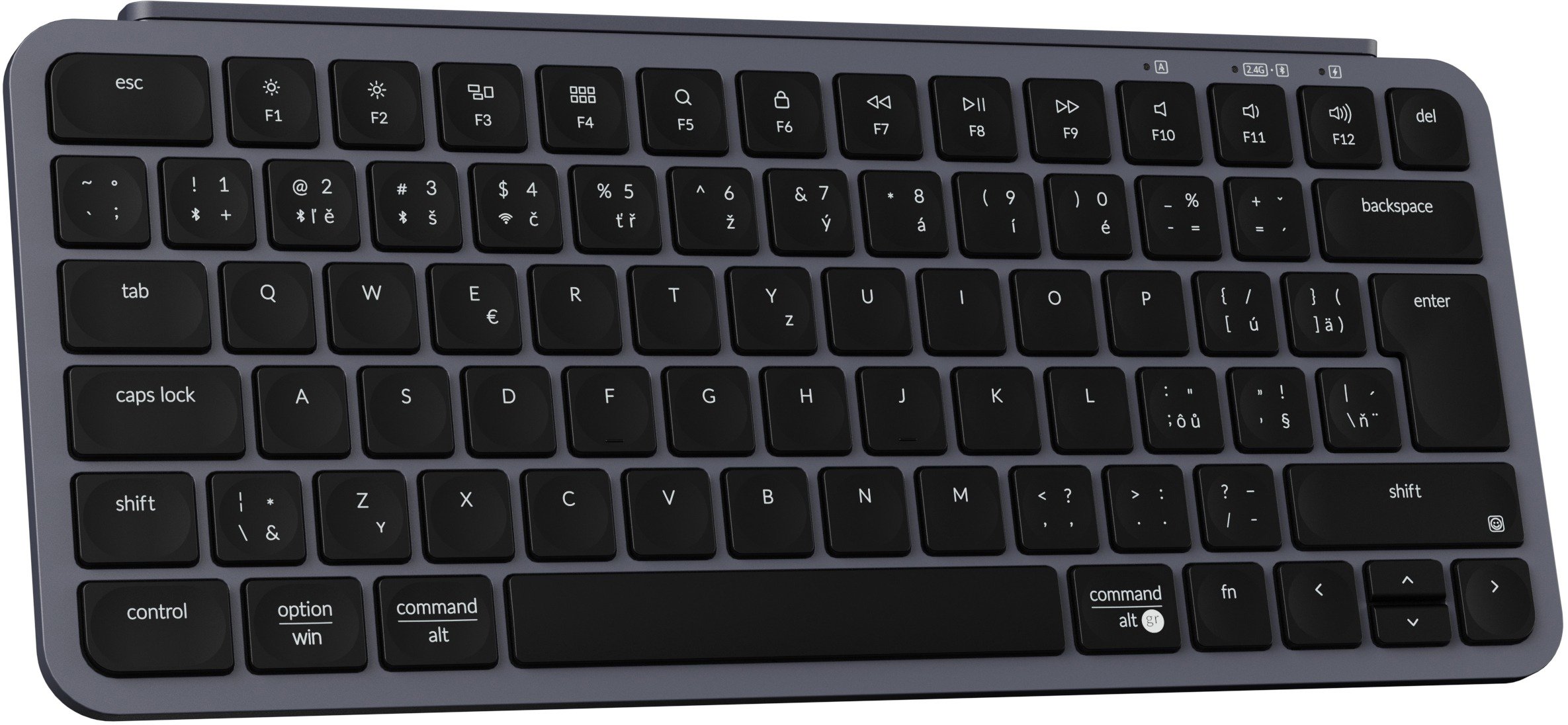 Keyboard Keychron B1 Pro Wireless Keyboard - Space Gray, CZ/SK ...