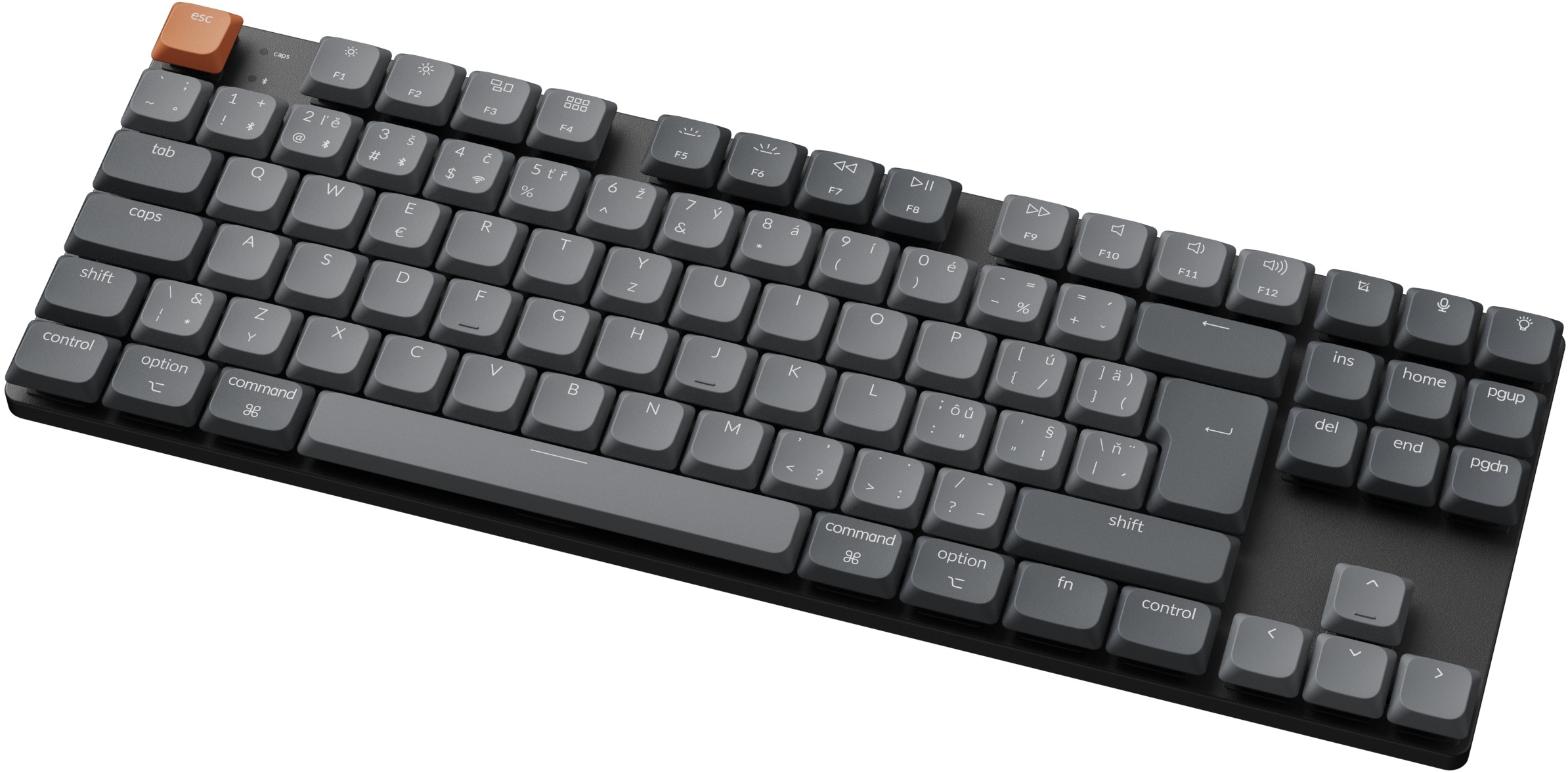 Gaming Keyboard Keychron K1 Max Swappable Gateron RGB Backlight Brown Switch - CZ/SK ...