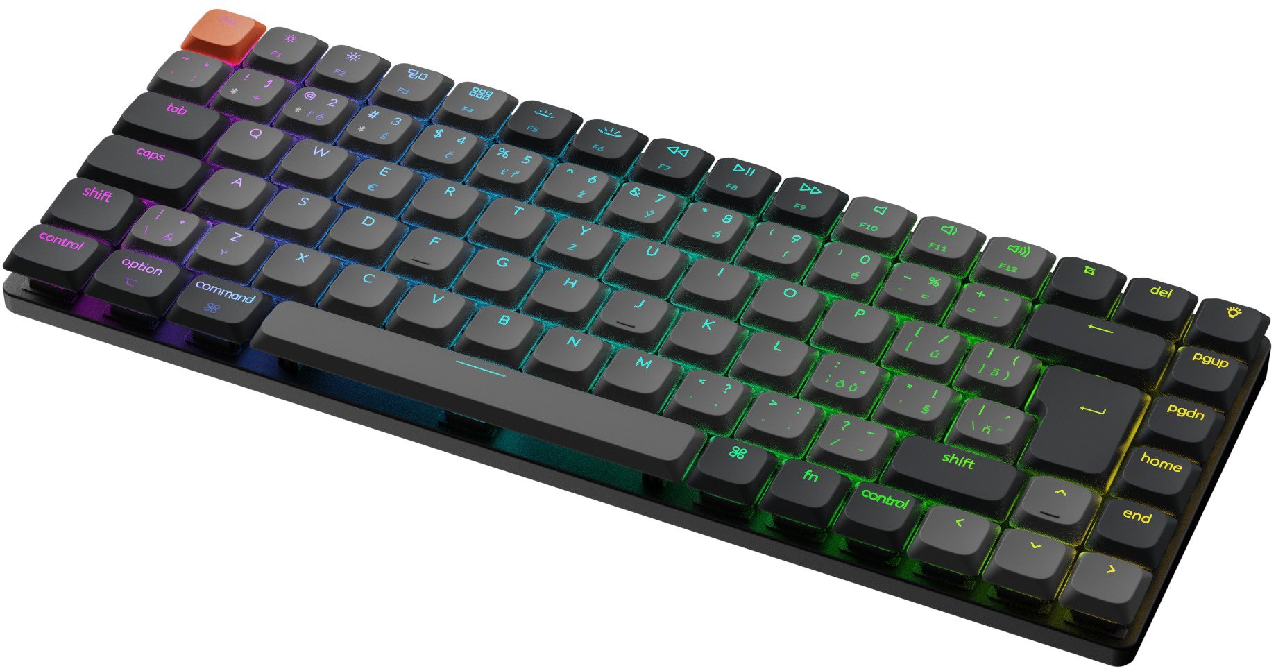 Gaming Keyboard Keychron K3 (Version 3) Swappable RGB Backlight Red Switch - CZ/SK ...