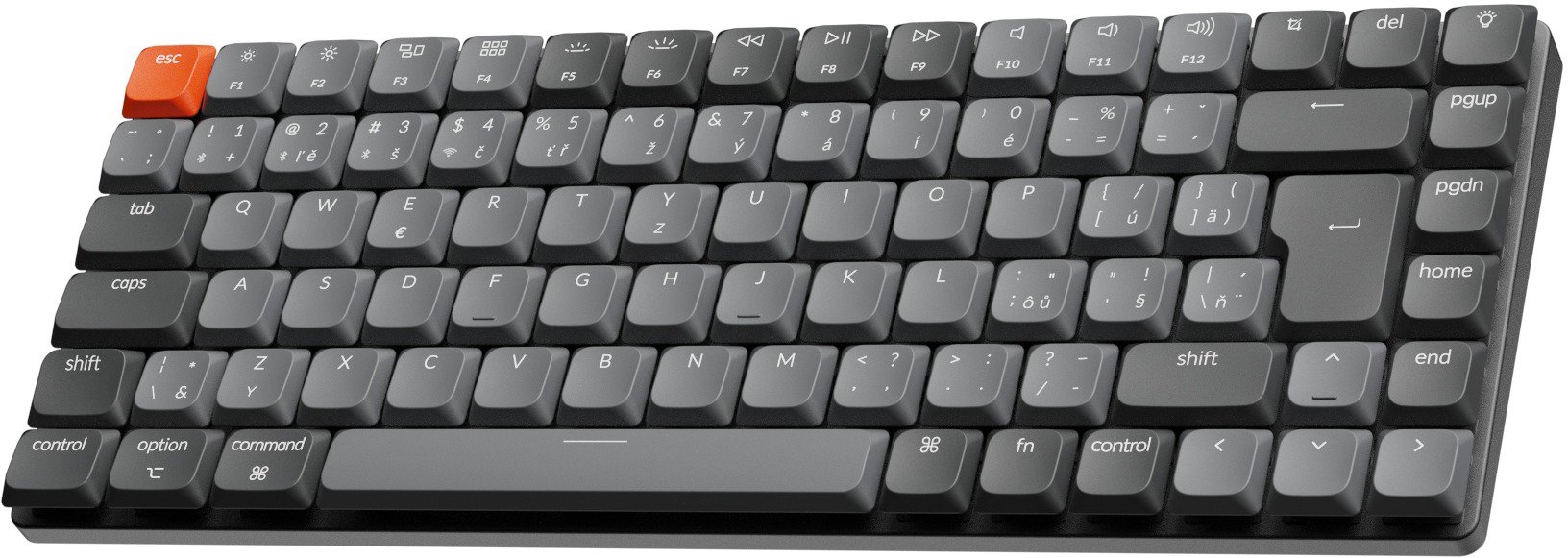 Gaming Keyboard Keychron K3 Max Swappable Gateron RGB Backlight Brown Switch - CZ/SK ...