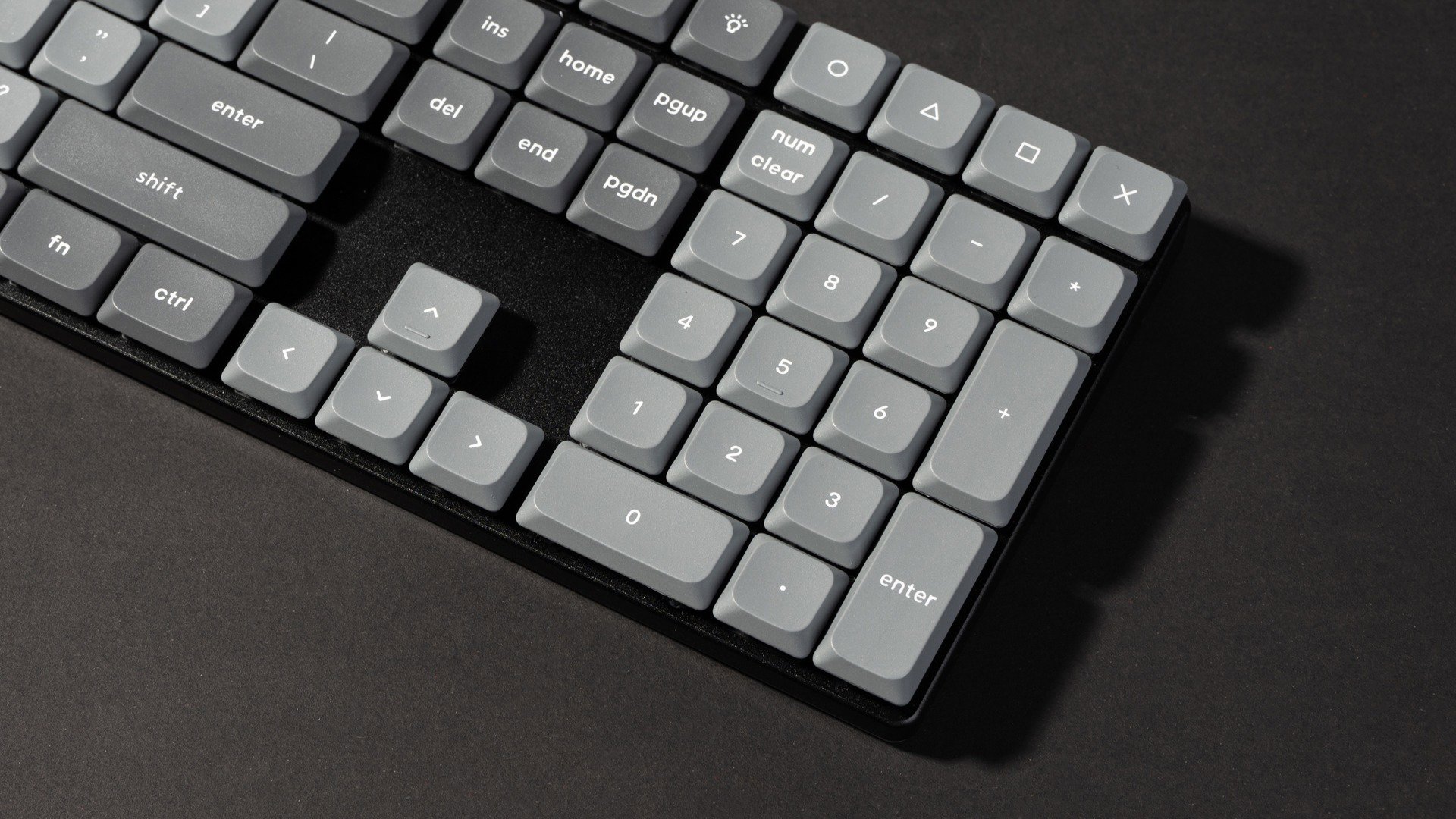 Gaming Keyboard Keychron K5 Max Swappable Gateron RGB Backlight Brown Switch - US ...