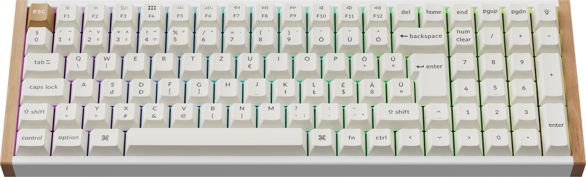 Gaming Keyboard Keychron K4 HE, Magnetic Nebula Switch, White ...