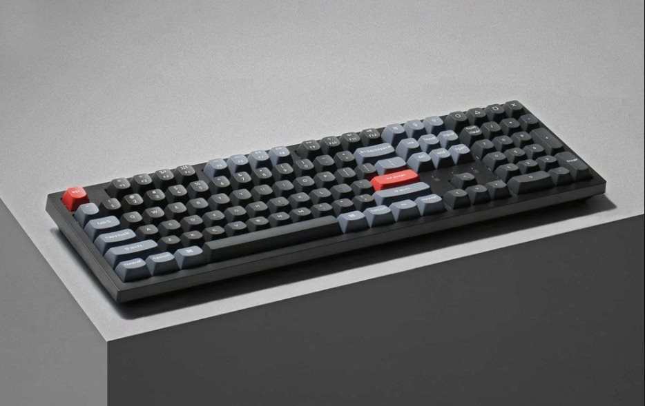 Gaming-Tastatur Keychron K10 Pro RGB-Backlight Brown Switch - schwarz - US ...