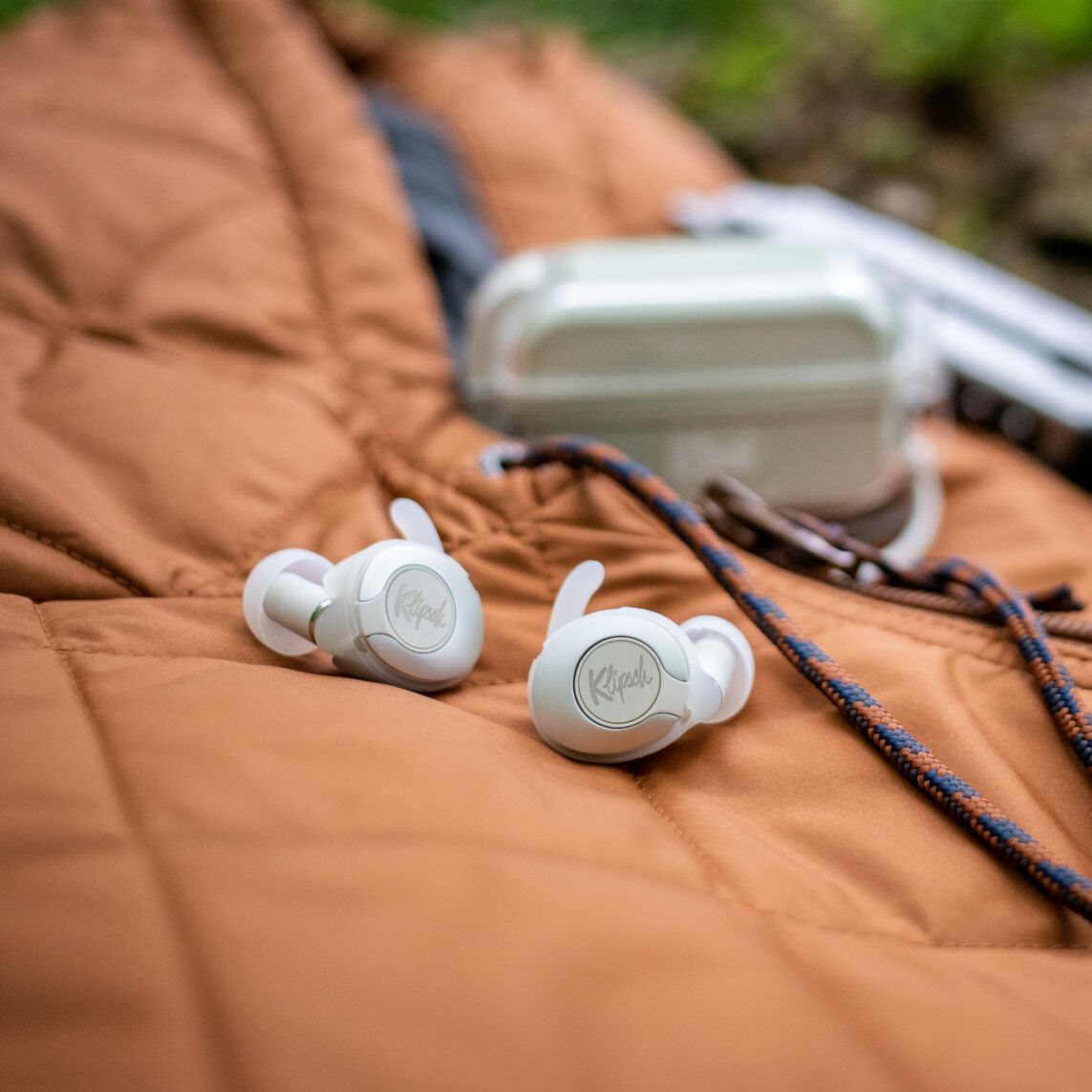 Headphones Klipsch T5 II True Wireless Sport, Grey Lifestyle
