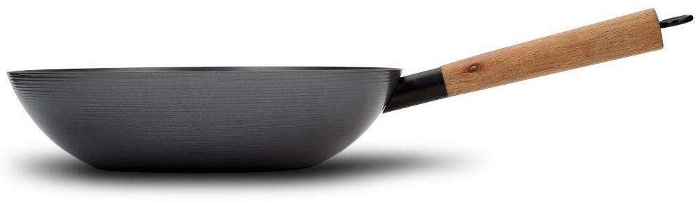 Wok Pan Kinghoff Chinese Cantonese Steel Wok, 28 cm ...