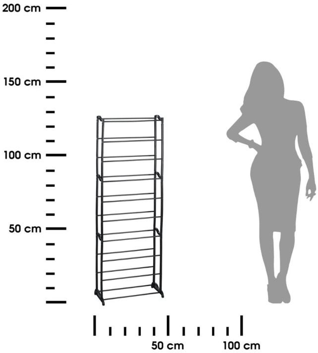 Shoe Rack Koopman Shoe rack - 10 shelves ...