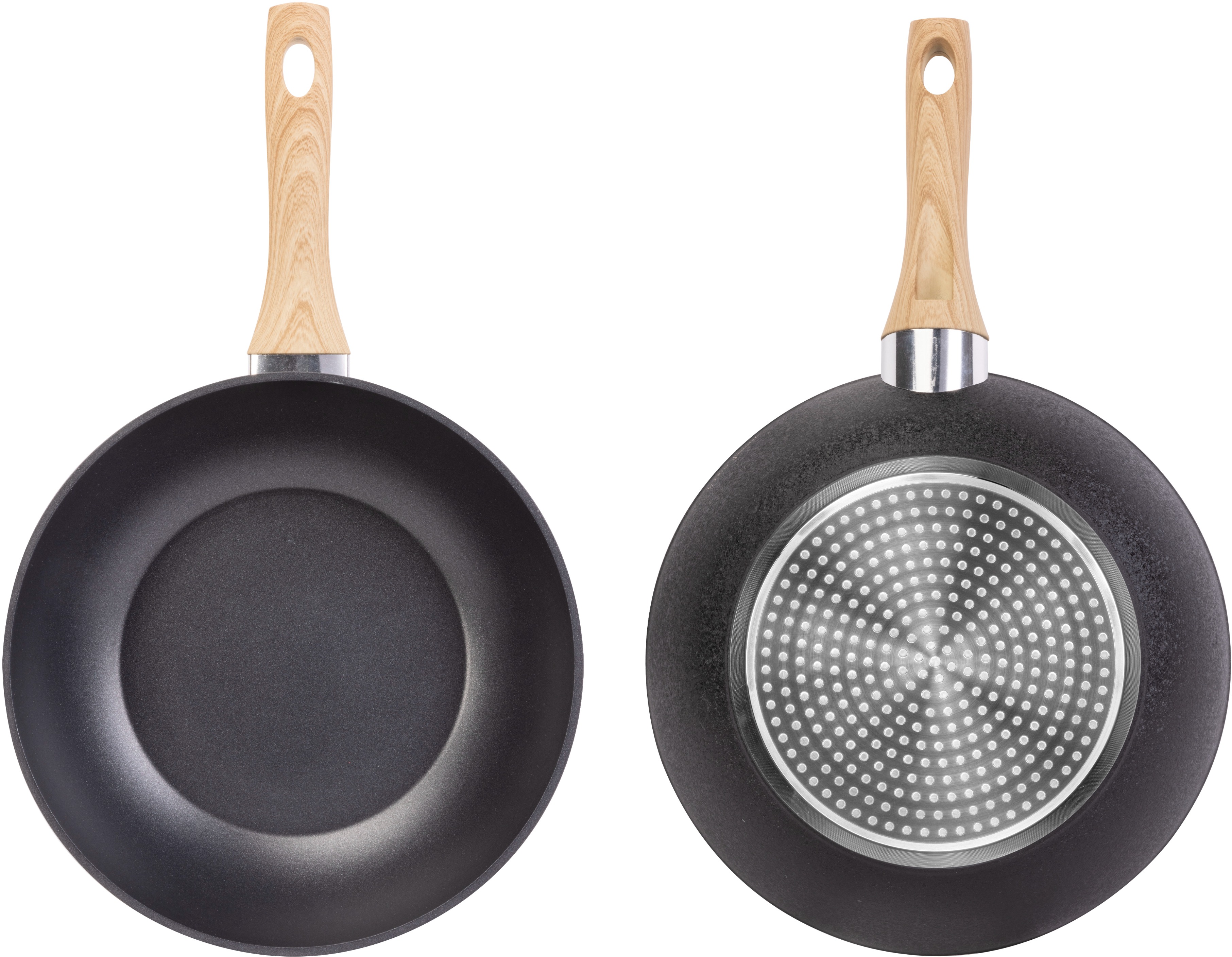 Wok Pan LAMART Wok pan 28 cm NATUR LT1306 ...