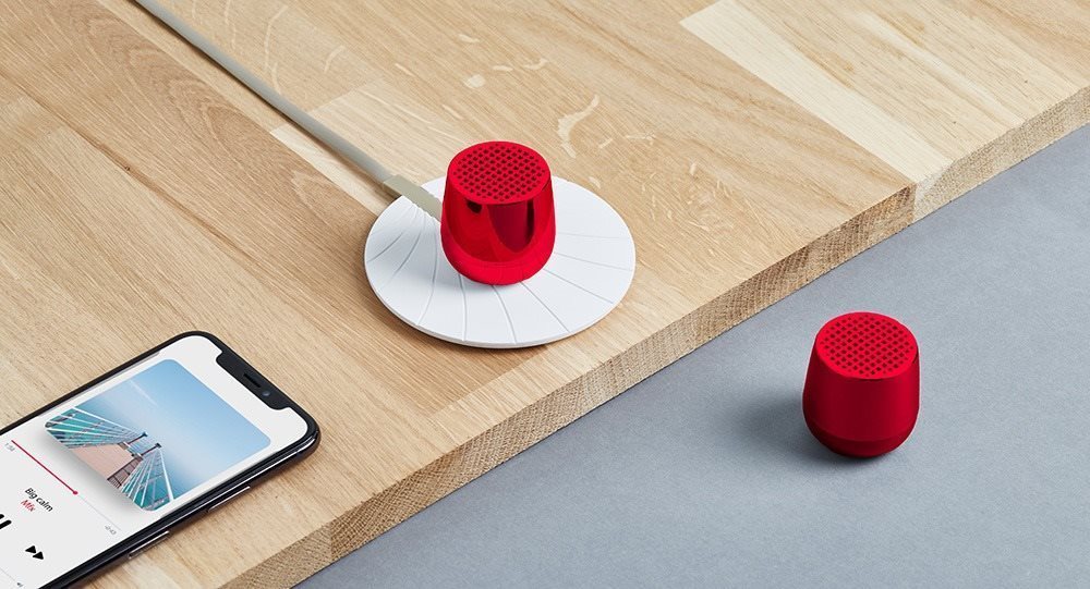 Bluetooth Speaker Lexon Twin Mino+, Red Lifestyle