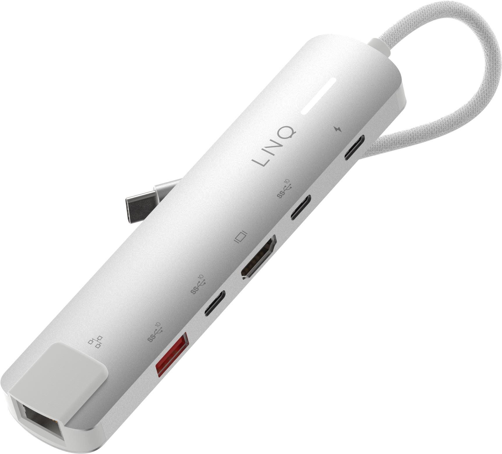 Docking Station LINQ 6in1 PRO USB-C Multiport Hub 140W ...