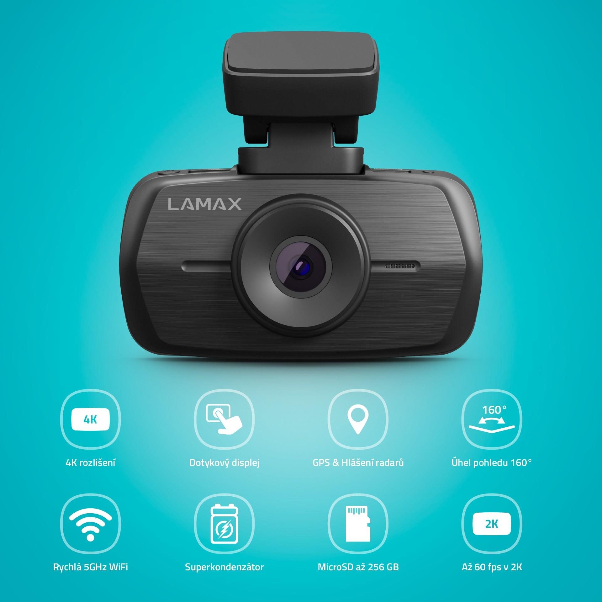 Autós kamera LAMAX C11 GPS 4K ...