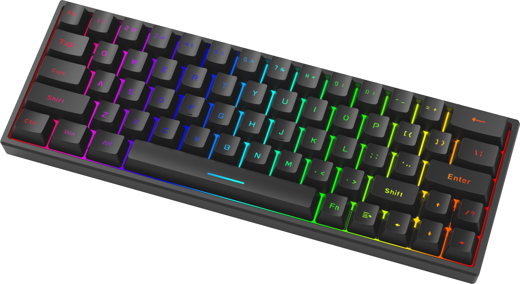 Gaming Keyboard Marvo Shogo 63W Mechanical Tri-Mode Keyboard - EN ...