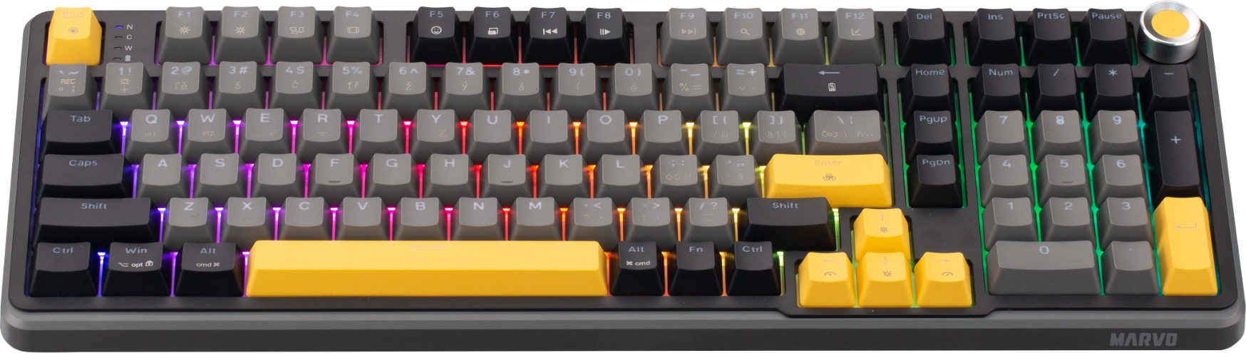 Keyboard Marvo Titan 98 Mechanical Tri-Mode Keyboard - CZ ...