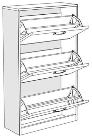 Shoe Rack Matis Odysseus 3V artisan ...