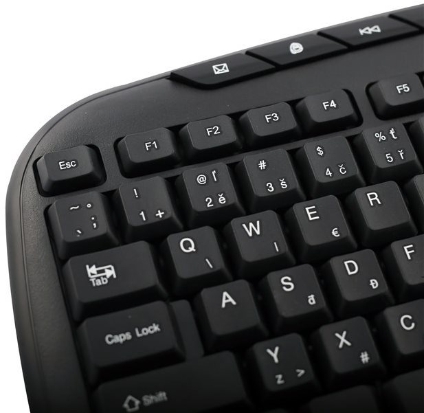 Tastatur Hama Cellino - CZ/SK Mermale/Technologie