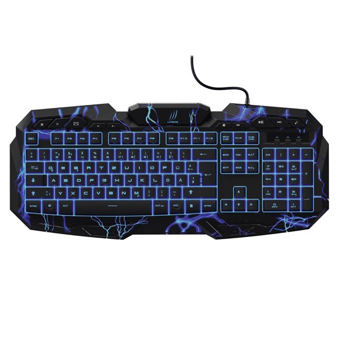 Gaming-Tastatur Hama uRage Illuminated2 CZ + SK Screen