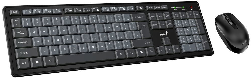 Keyboard and Mouse Set Genius Smart KM-8200 Dual colour - US ...