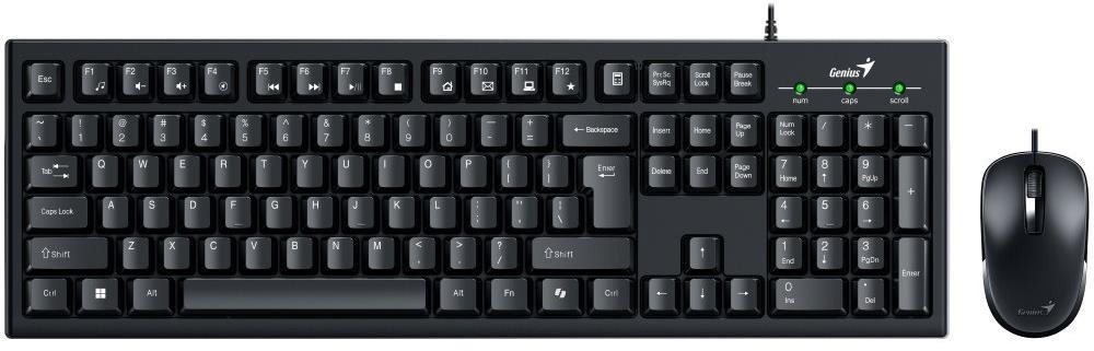 Keyboard and Mouse Set Genius KM-100SE - CZ/SK ...
