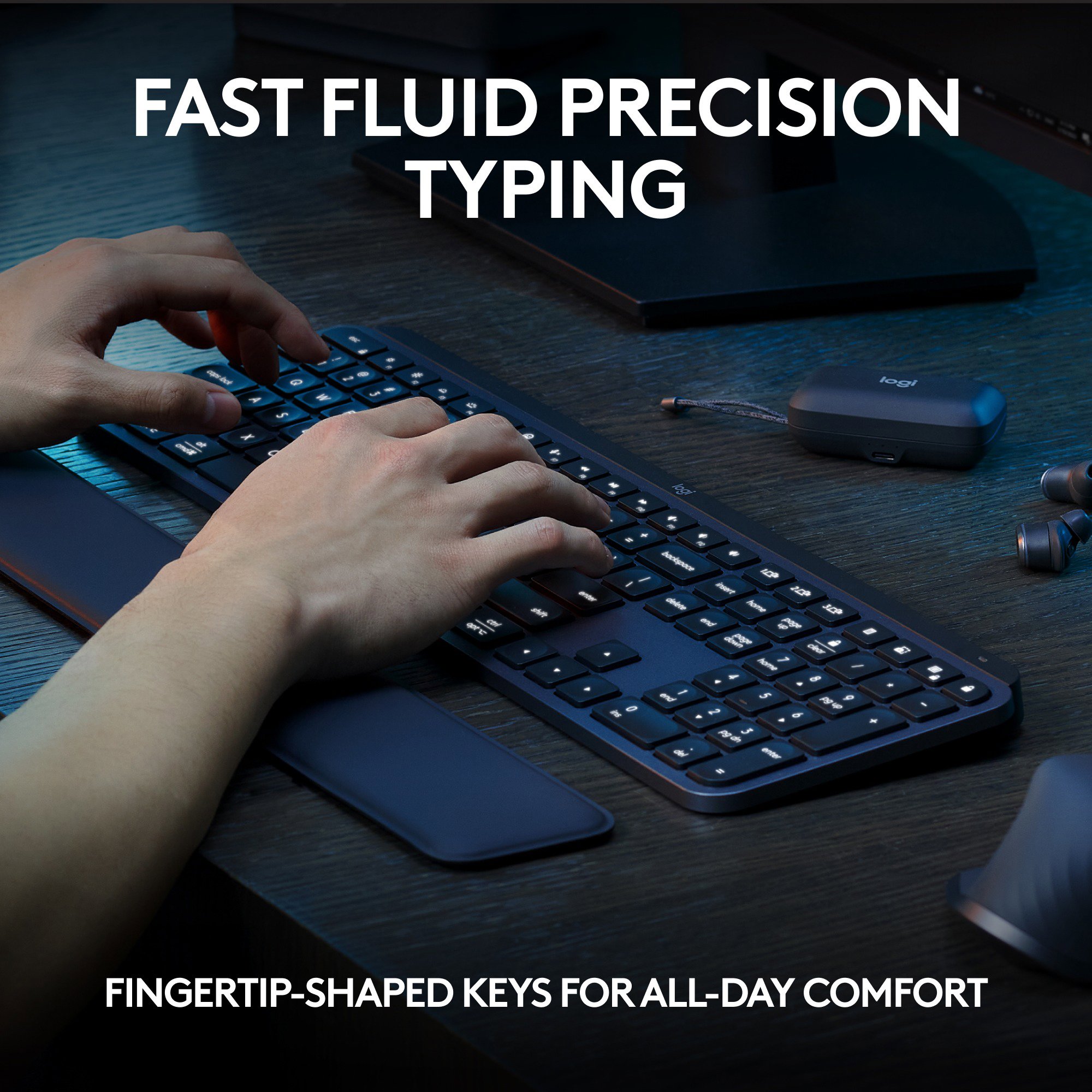 Keyboard Logitech MX Keys S Graphite - US INTL ...